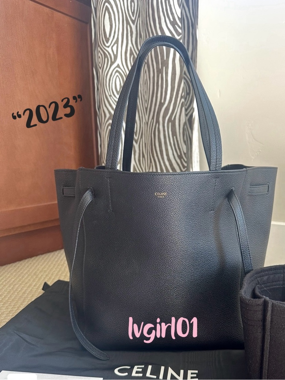 🌸💯Authentic Celine Small Cabas Phantom